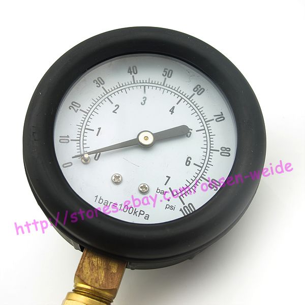 Fuel Injection Pump Pressure Gauge Tester Tuner Gasoline Test Tools