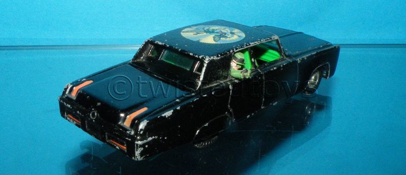 Vintage 60s Corgi 268 The Green Hornet Black Beauty Car