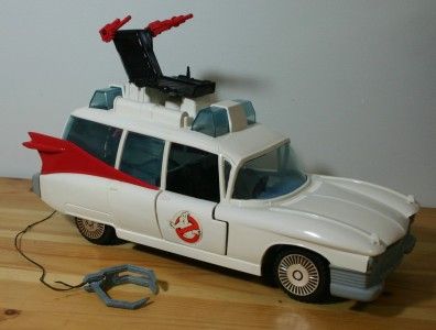 Ghostbusters Ecto 1 w Top Chair Claw Stickers Ambulance Hearse Car 80s