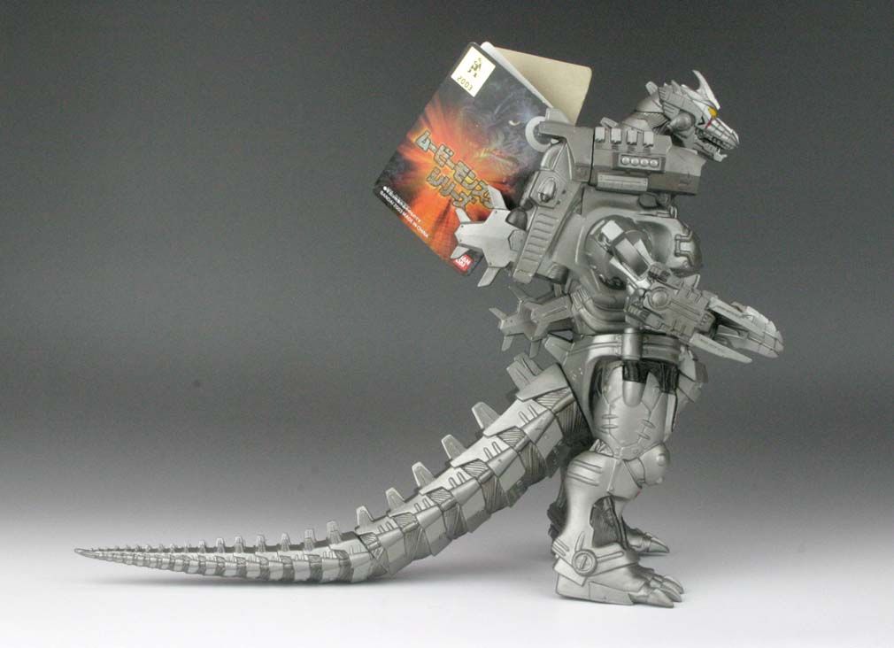 MECHAGODZILLA 2004 BANDAI Vinyl Figure 9 w/tag GODZILLA Movie Monster