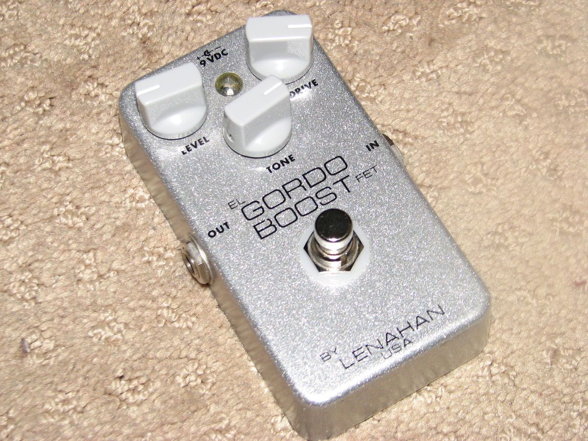 Lenahan EL Gordo Boost Fet Rare Vintage Tones Tone Clean Boost Ship