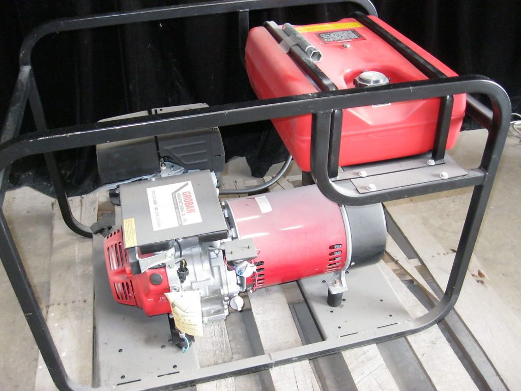 Groban 4KW Generator w Honda 8HP Motor New