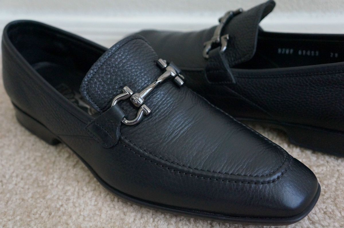 Salvatore Ferragamo Gregory Loafer 9 5 D Gancini Parigi Durham