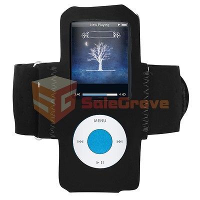  Gym Sport Armband CASE Cover for IPOD NANO 4 G 4TH GEN 8GB 16GB USA