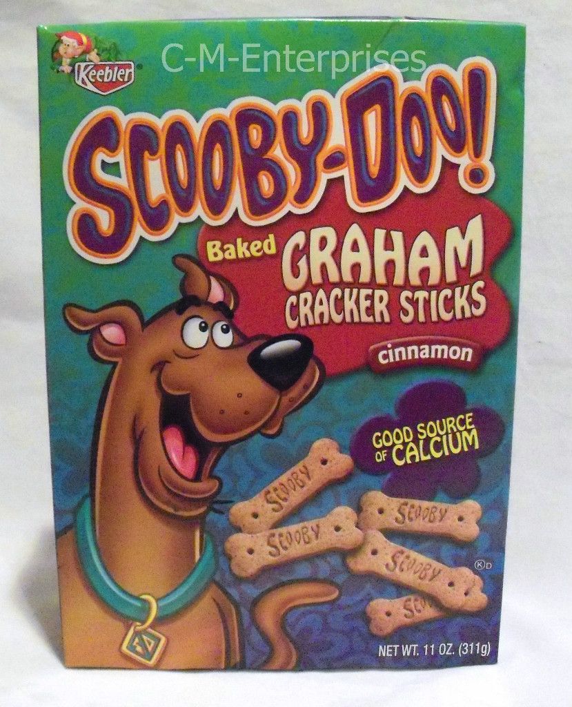 Keebler Scooby Doo Baked Cinnamon Graham Cracker Sticks