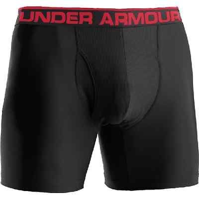 NEW BLACK UNDER ARMOUR   THE ORIGINAL 6 BOXERJOCK BOXER JOCK