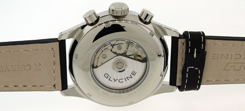 Glycine Gents Stratoforte Chronograph Watch 3803 19AT Swiss Made