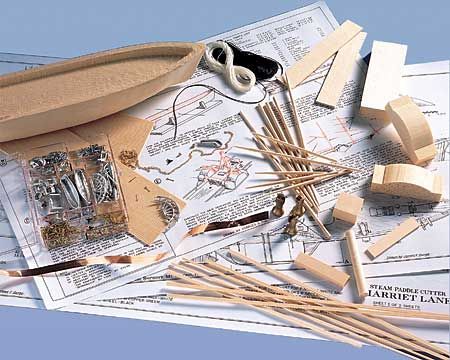 Model Shipways Harriet Lane Big Shipmodelers Tool Set Wood Kit SHIP