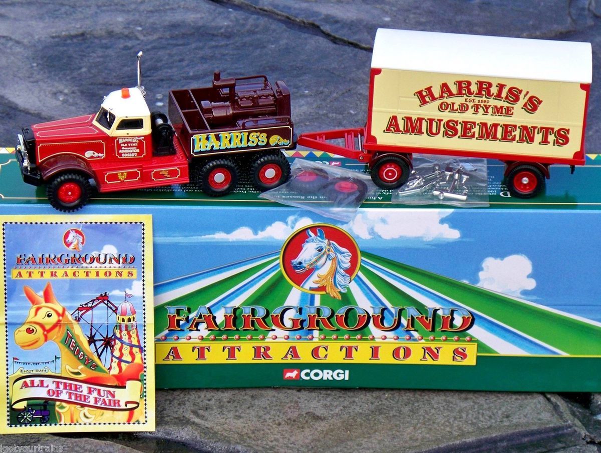 Corgi Fairground Attractions Harriss Fair Diamond T Generator Truck