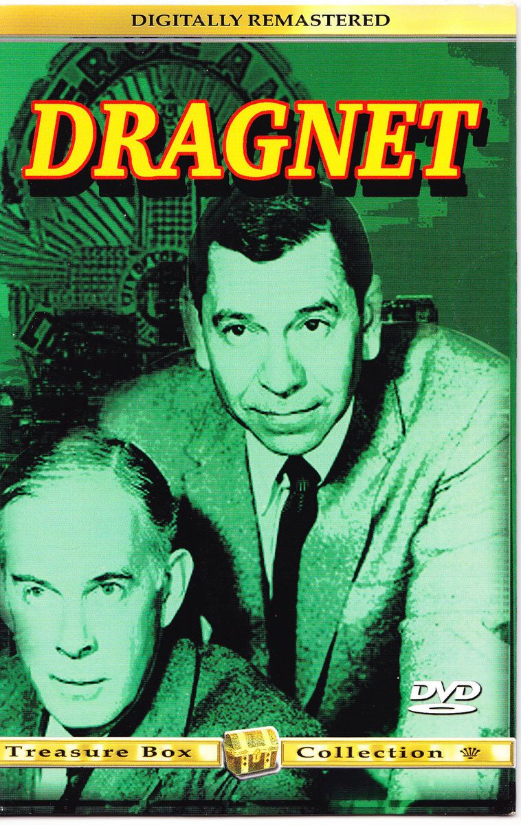 Dragnet Harry Morgan Jack Webb Treasure Box Collection DVD