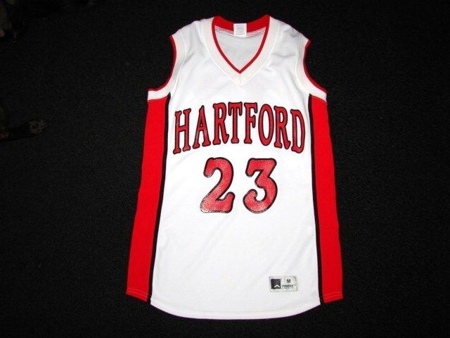 Hartford Hawks Basketball Authentic Vintage Jersey Sz M
