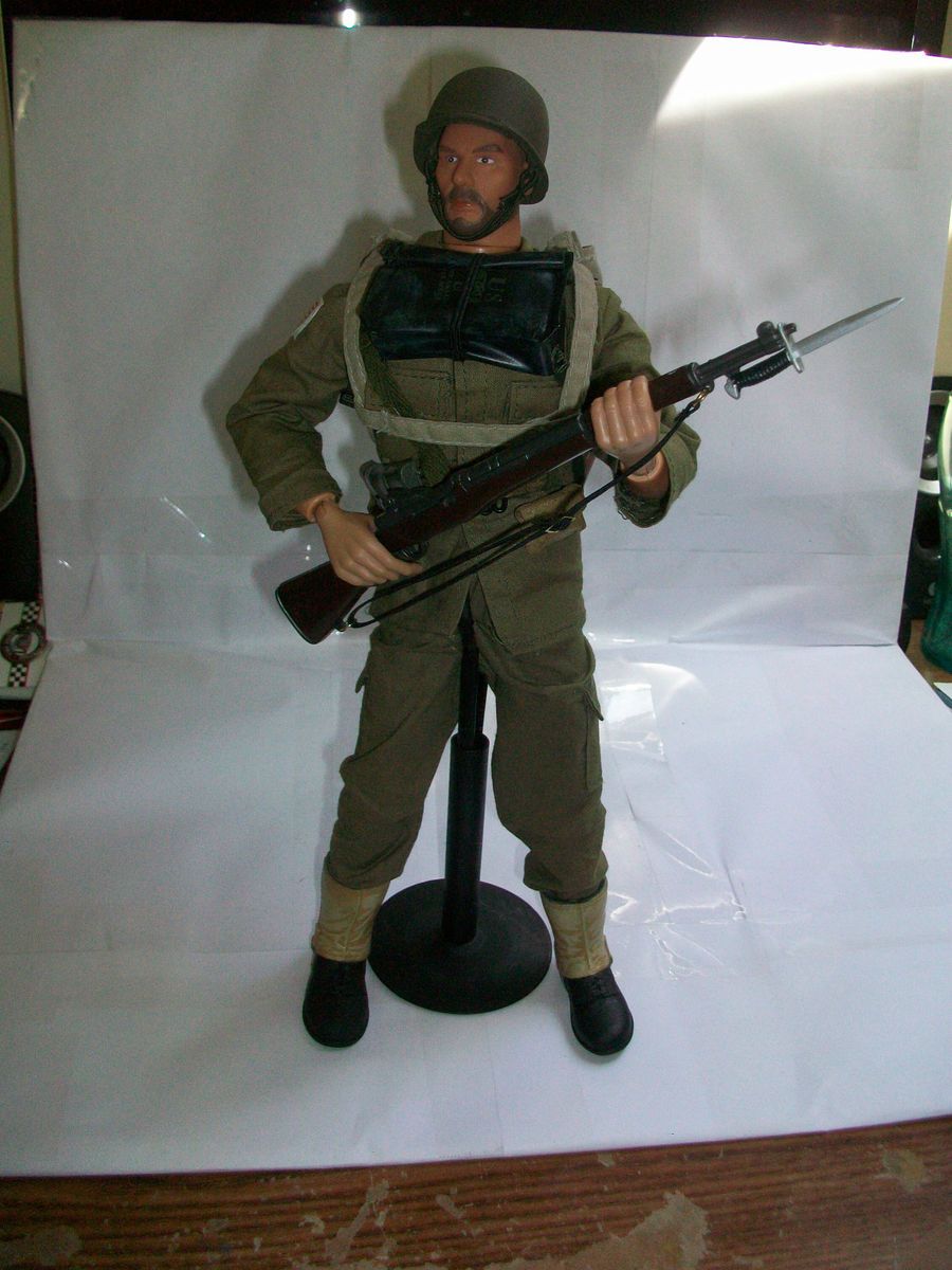 Custom WWII European Invasion Ranger 2nd BnD 12 1 6 Scale