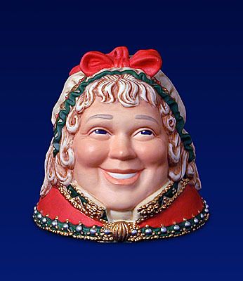 James Christensen Santas Belle, Porcelain Bell