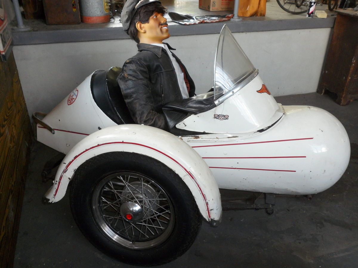 Harley Davidson Goulding Sidecar RARE Nice