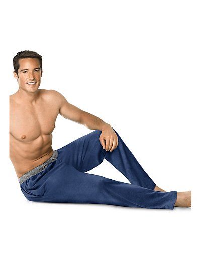 Hanes Mens ComfortSoft Jersey Cotton Lounge Pajama Pants Style 1001