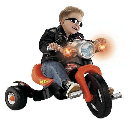 Fisher Price Harley Davidson Lights and Sounds Tricycle Colors Vary
