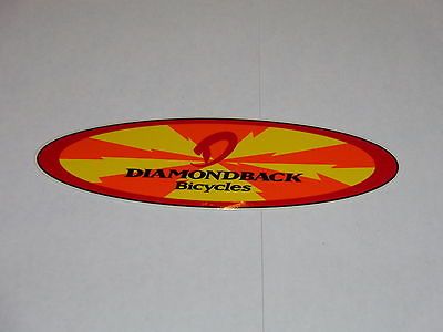 nos diamondback bicycles decal old school bmx 