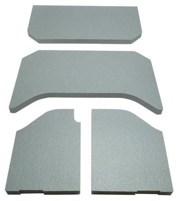 Dei Boom Mat Sound Deadening Headliner Gray 2007 10 Jeep Wrangler 4 Dr