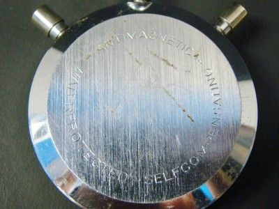 Vintage Hanhart Stop Watch Germany Water Protected Lever Antimagnetic