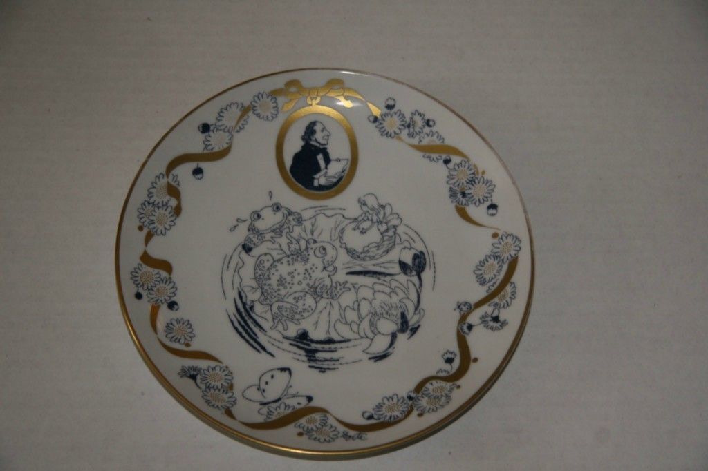 Danish Plates Hans Christian Andersons Thumbelina