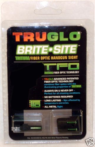 TruGlo H K Hechler Koch Night Sights Tritium TFO New