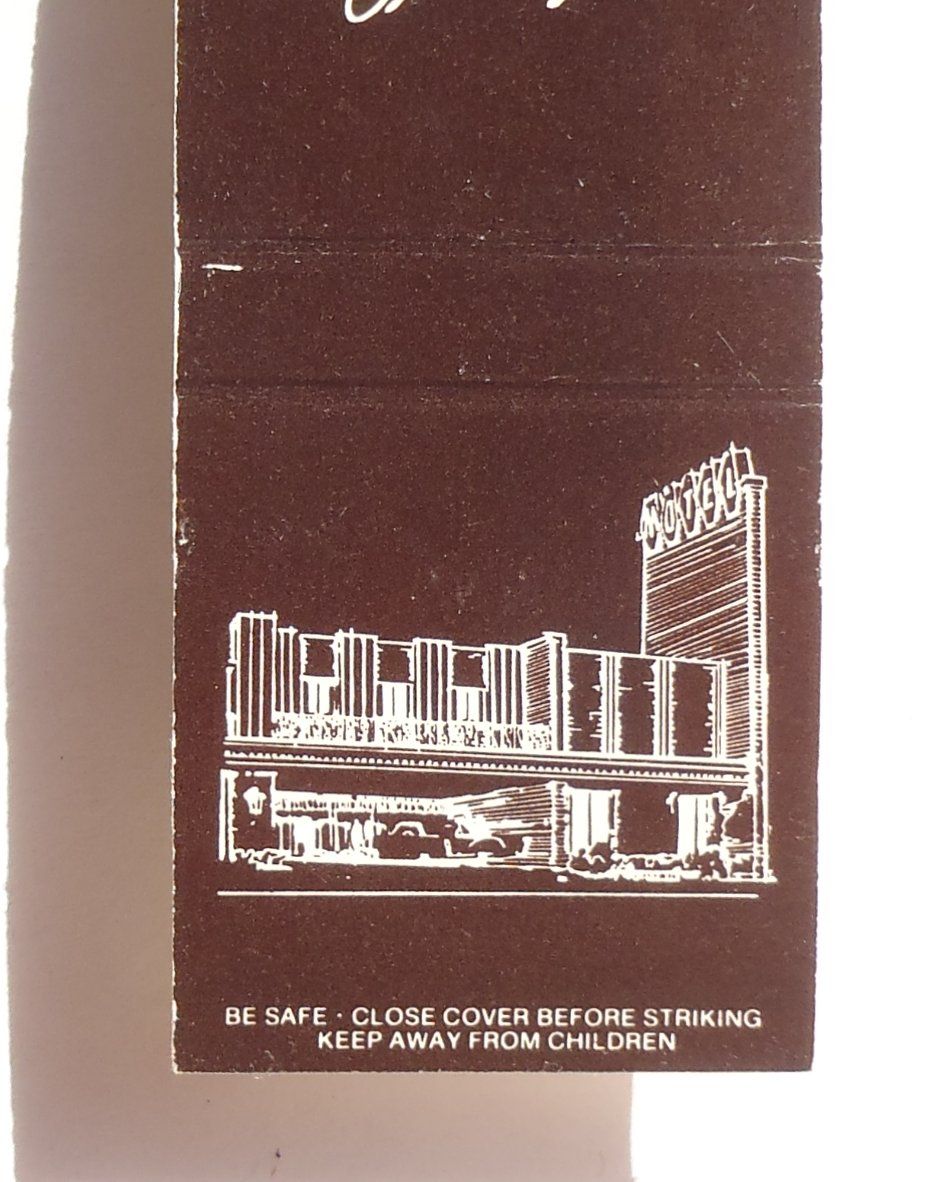  Matchbook The Parkcrest Motel Harper Woods MI Wayne Co Michigan