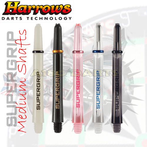 Sets Harrows Supergrip Dart Shafts with Alu Ring