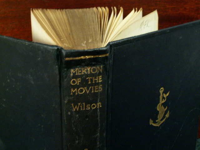 1922 MERTON OF THE MOVIES Harry Leon Wilson FIRST ED. Leather Trade