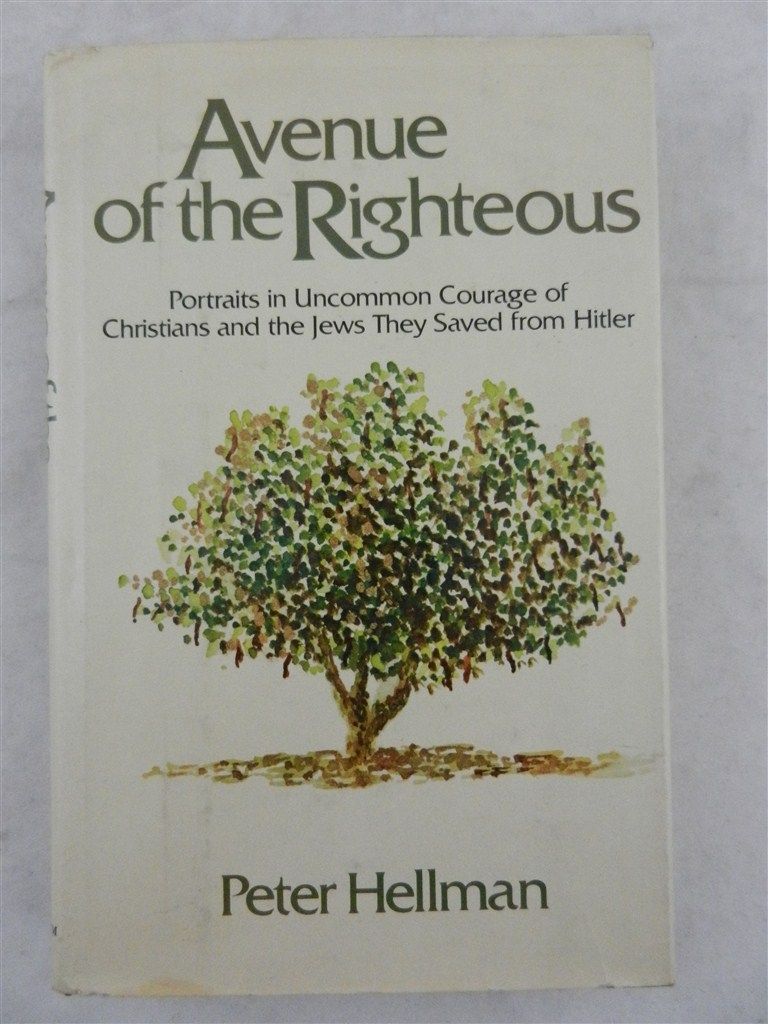    AVENUE OF THE RIGHTEOUS BY PETER HELLMAN 1980 1ST EDITION