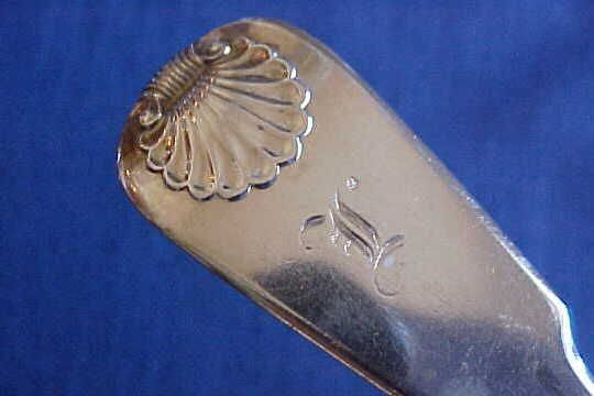 Scottish Provincial Greenock John Heron Table Serving Spoon 1822