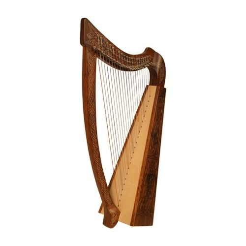 Mid East Roosebeck Heather Harp TM 22 Strings Knotwork Htha K