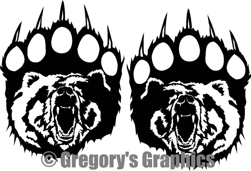 Bear Hunting Decal