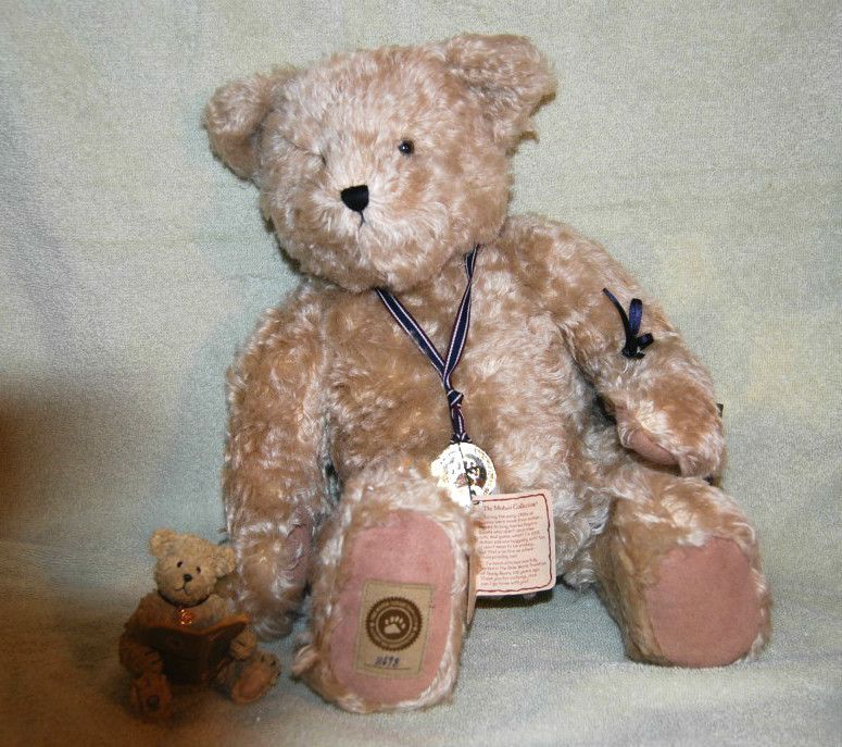 Boyds, Theodore M. Bear   Posable Bear & Mr Diary