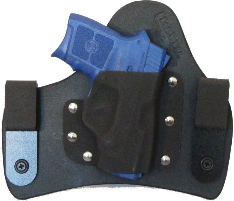 BodyGuard 380 IWB Hybrid Leather Kydex Holster ComfortCut Black