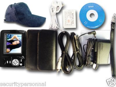 Camera Spycam Casquette Enregistreur Multimedia DVR