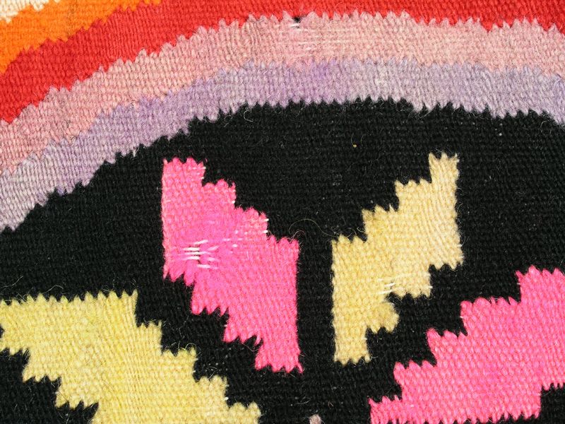 Antique Saltillo Serape Rio Grande Vallero Star Blanket