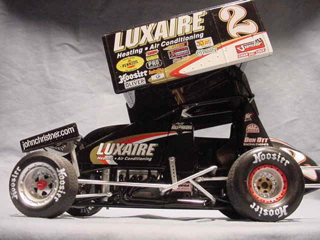 Andy Hillenburg Luxaire Dirt World of Outlaws Sprint Car R R GMP 1 18