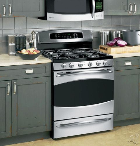  GE 30" Dual Fuel Range P2B918SEMSS