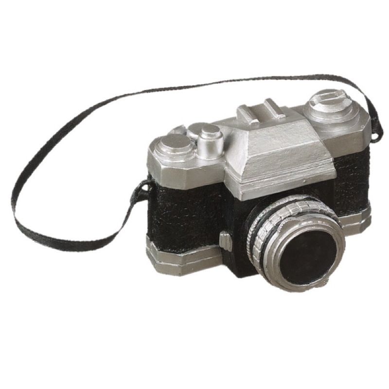 This vintage style camera ornament makes a great gift for a