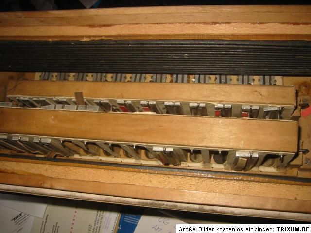 HLAVACEK Chromatic button Accordian accordion needs repair