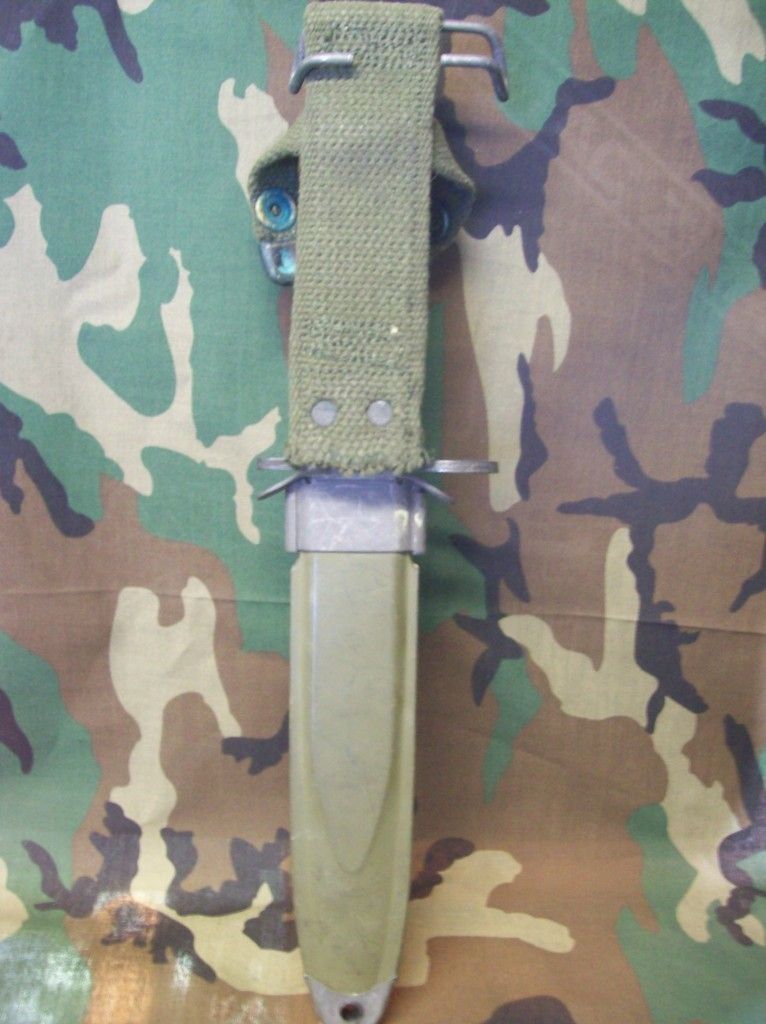  US M 7 "Imperial" Bayonet w USM8A1 "Viz" Scabbard