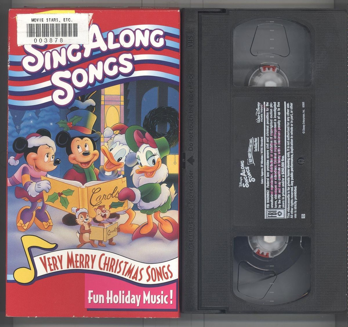  Songs Very Merry Christmas Songs VHS 2002 Fun Holiday Music 