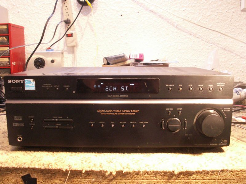 Sony Str de 597 Home Theatre Receiver 0027242644212