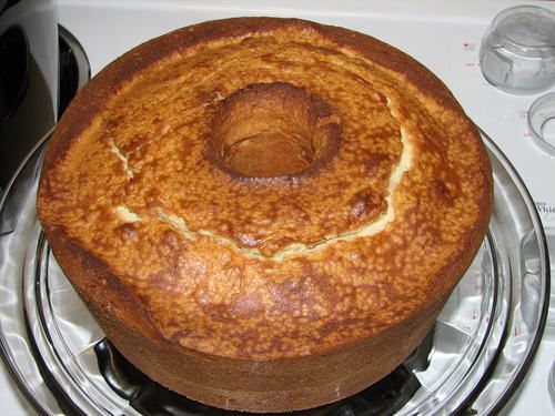 Vanilla Pound Cake Homemade