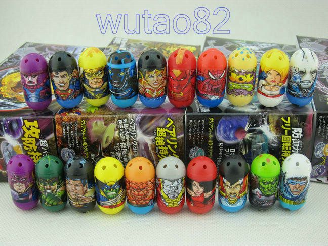 20 Pcs Marvel DC Comics Mighty Beanz Beans New Hot