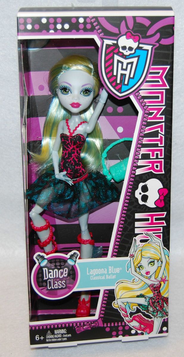 Monster High Dance Class Lagoona Blue Classical Ballet Doll