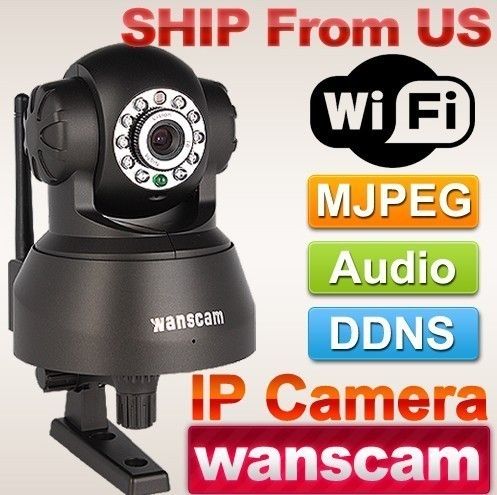 House Security Wireless COMS WiFi IP Camera Dual Audio Night Vision