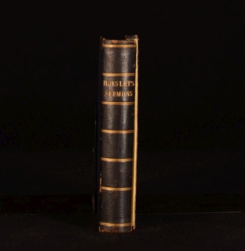 1839 Sermons by Samuel Horsley Scarce Christian