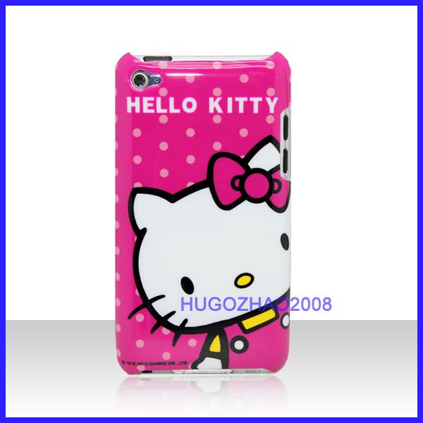 HELLO KITTY HARD BACK COVER SKIN CASE FOR ITOUCH IPOD TOUCH 4 Gen 4G