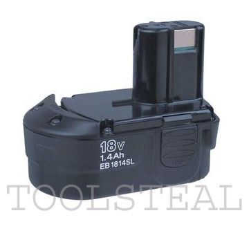 HITACHI EB1814SL 18 Volt NiCad 1.4 Ah Battery WITH WARRANTY